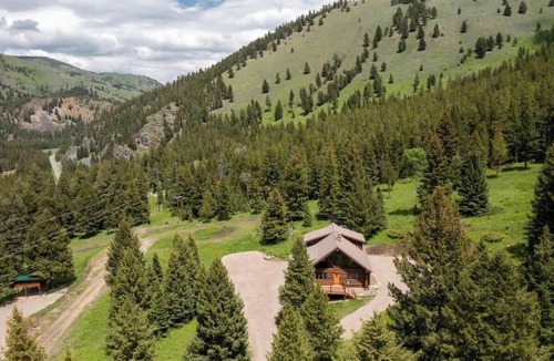 Gallatin Gateway House | Rustic no more. The cabin is officially hot-hot!