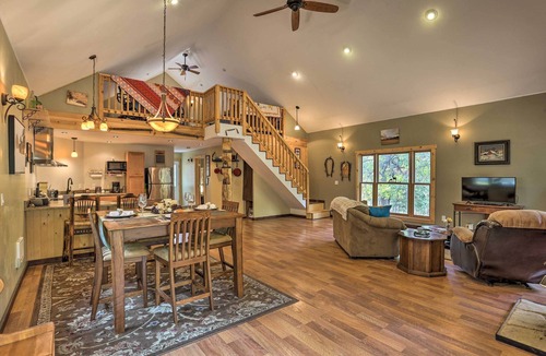 Casper Cabin | Secluded Casper Mtn Cabin: Fire Pit, 12 Mi to Town