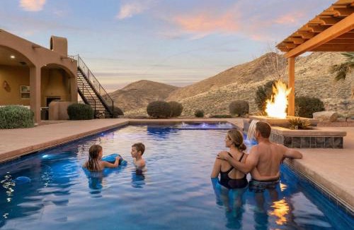 Mesilla Park House | Secluded Retreat Pool Spa Sauna Rooftop Deck