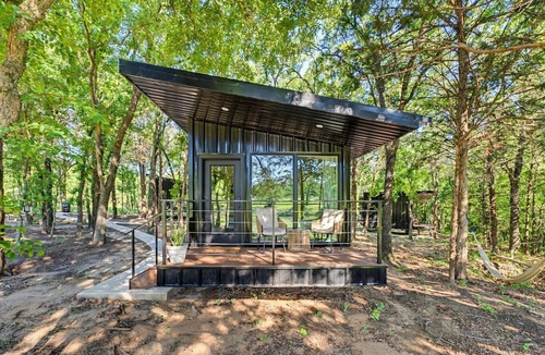 Alvord Cabin | Serene Woodland Cabin Oasis near Trinity River in Texas