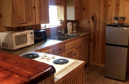 Mico Cabin | Side by Side Cabins on a Texas Ranch, Perfect for a Family Glamping Getaway from San Antonio