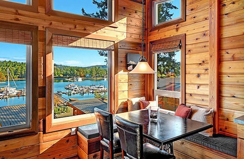 Friday Harbor Cabin | Snug Harbor Resort and Marina - Two Bedroom Water View Queen & Twin Beds