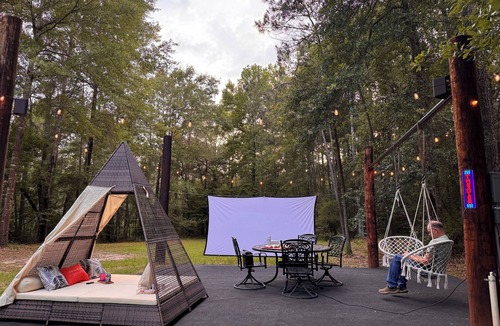 Melder Cabin | Solitude at National Forest Private Cabin at Kisatchie Vista