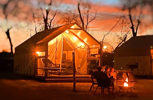 Fentress Cabin | Son's River Ranch Glamping Cabin #29