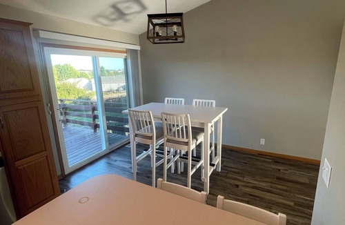Millard House | Spacious 4-bedroom house in tranquil Omaha with AC