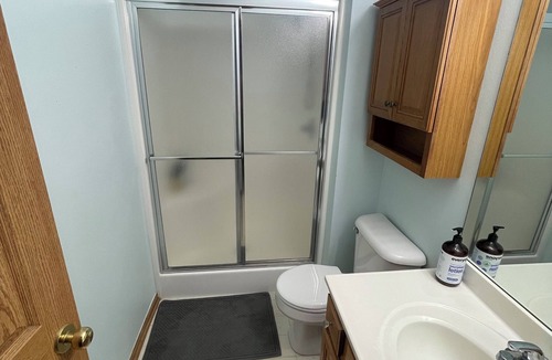 Millard House | Spacious 4-bedroom house in tranquil Omaha with AC