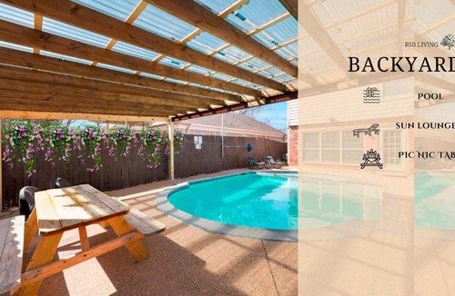 Grand Prairie House | Spacious 5BR 2 B Home with Pool