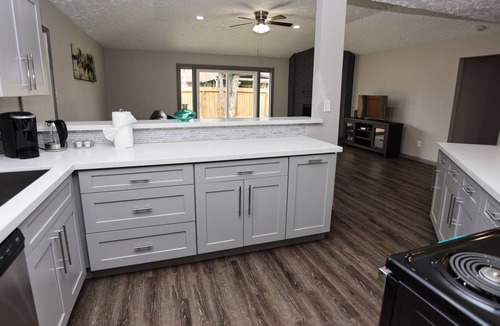 La Porte House | Spacious Home + Quiet Nbhd w/ Parking & Queen Beds + Central Location