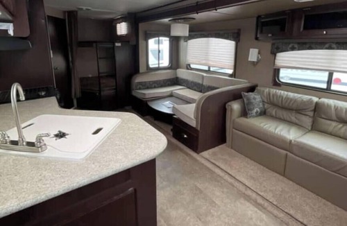 Cheyenne House | Spacious recreational vehicle in Cheyenne 2 bunks two sofa beds and one master