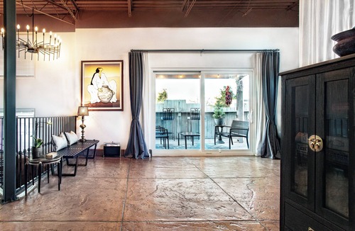 Santa Fe House | Spacious & unique railyard loft w/panoramic balcony views