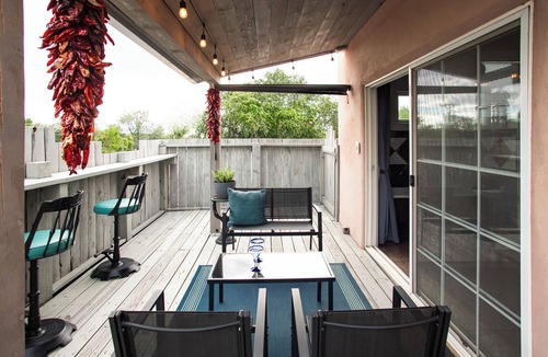 Santa Fe House | Spacious & unique railyard loft w/panoramic balcony views