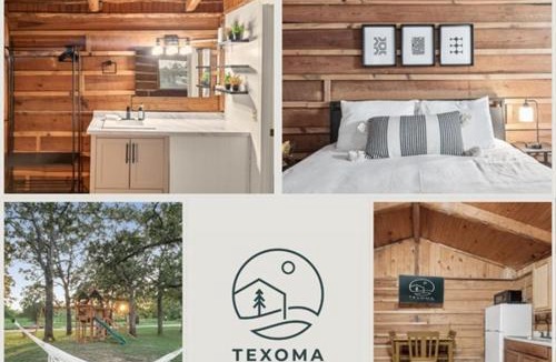 Madill Hotel | Spacious Wooden Suite #2 By The Lake at Texoma Shores Resort