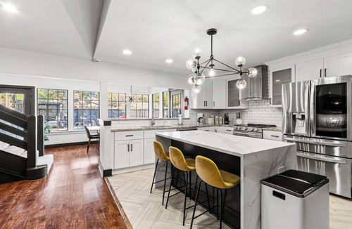 North Central Carrollton House | Stunning Carrolton Castle with 4 Bedrooms + Pool + Media Room