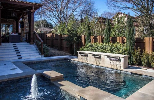 Hollywood - Santa Monica House | Stunning E Dallas 3BR Pool Spa Fireplace Retreat