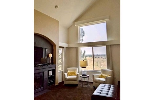 Cottonwood House | Sunny, quiet 3 bedroom set on open space. Southern facing deck with BBQ and yard
