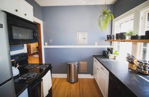 Greeley Apartment | Sunshine & Sky Loft in Vibrant Downtown Greeley!