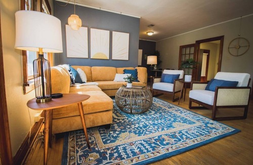 Greeley Apartment | Sunshine & Sky Loft in Vibrant Downtown Greeley!