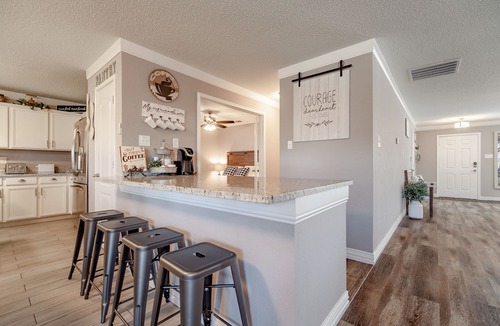 Grand Prairie House | Sweet Escape Homes: 3000sf Rustic Modern Home - Center of Dallas & FW