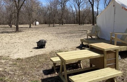 Cass County RV Rental | Tentrr State Park Site - Nebraska Louisville SRA - Riverview C - Single Camp