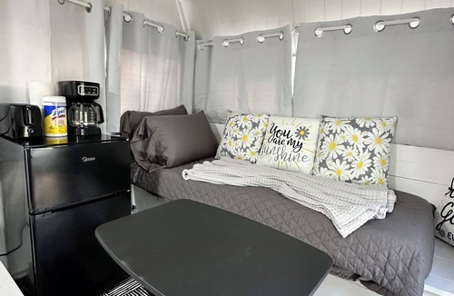 Smithville House | Terrys Water Front Bungalow on The RiversEdge AC Heat in a private campground!