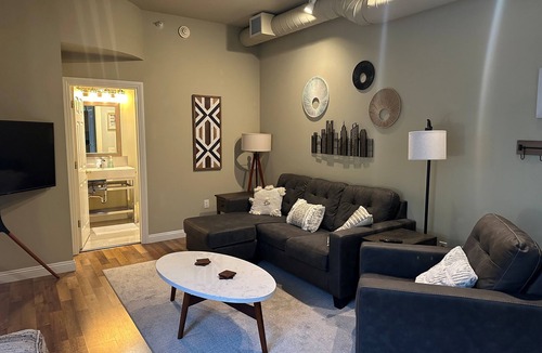 Downtown Lincoln Condo | The Dana- Modern condo prime location in downtown Lincoln includes parking!