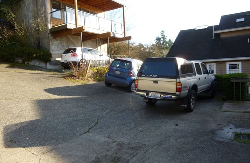 West Seattle Apartment | The front yard is a relaxing sandy beach in the Fauntleroy Cove