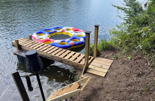 Mid America Cabin | The Maple at Hamilton Cove ~ Pet-Friendly ~ Cabin 10
