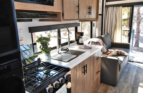 Elizabeth House | The Ponderosa Perch, a modern tiny home nestled in the pines of Elizabeth