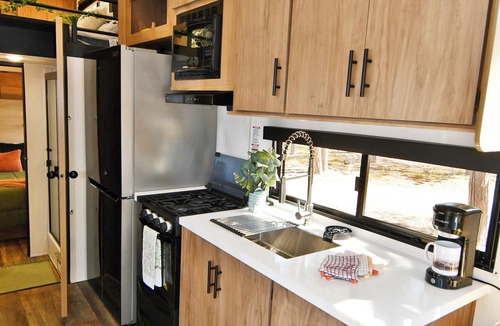 Elizabeth House | The Ponderosa Perch, a modern tiny home nestled in the pines of Elizabeth