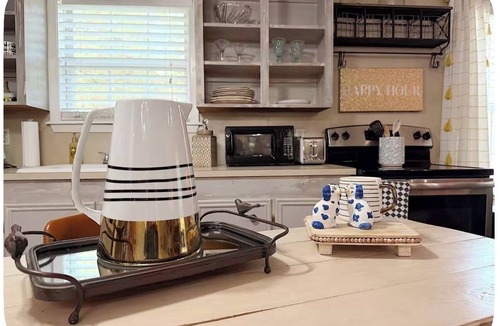 Lufkin Cottage | THE VELVET ANTLER! A Lufkin Cozy Cottage!