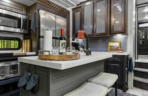 Sequim House | The "Waldorf Astoria of RVs" A Five-Star Forest Escape