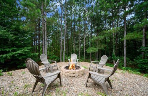 Golden House | Timber & Together - Hot Tub Arcade & Firepit