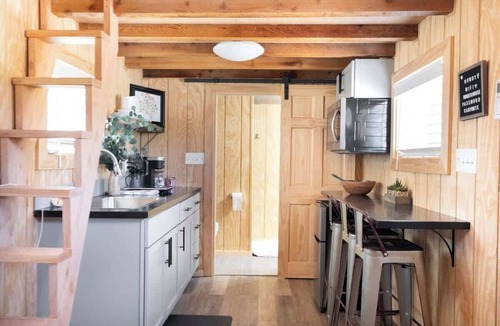 Canyon House | Tiny Home Sleep 4 PALO DURO CANYON Base Camp WTAMU