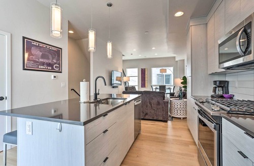 Sloan Lake Apartment | Trendy Denver Townhome - Walk to Mile High Stadium