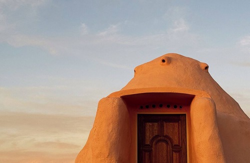 Study Butte-Terlingua Cabin | TWO Private Lux Organic Earth Domes - 5 Starry Secluded Acres in Terlingua