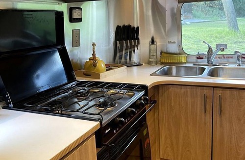 Canoncito House | Unforgettable Glamping Escapes in this Cool Airstream on the Pecos River, New Mexico