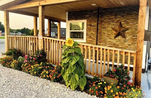 Farmersville Cabin | Unique Tiny Home Escapes with unforgettable relaxation/amazing ranch amenities.