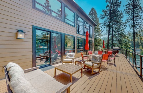 Harrison House | Unwind at Leaning Pine Point on Coeur d'Alene Lake