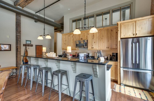Ouray Condo | Updated Rustic-Chic Condo on Ouray's Main Street!