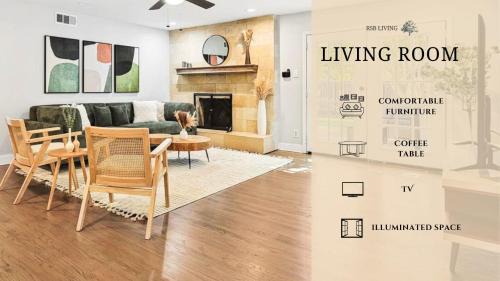Farmers Branch Villa | Upscale 6BR Home with Pool Hot Tub & Game Room