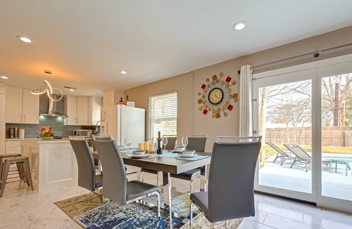 Garden Oaks House | Upscale Central Houston/Pool, King Bed, Pet Friendly
