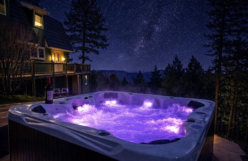 Evergreen House | Views, Hot Tub, Skee-ball, Pool Table, Disc-golf, Trail Access on Property!