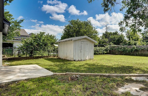 Weatherford Cottage | Walk to Historic Weatherford: Home w/Yard