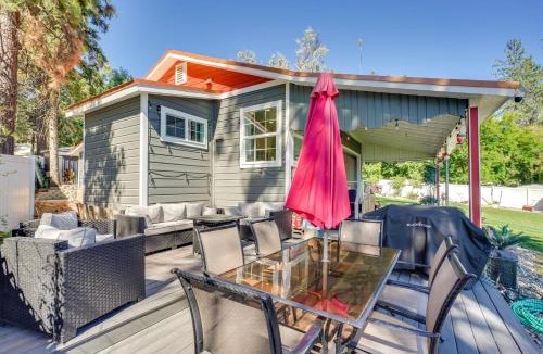 Tumtum House | Waterfront Deck w/Fire Pit: Lake Spokane Gem!