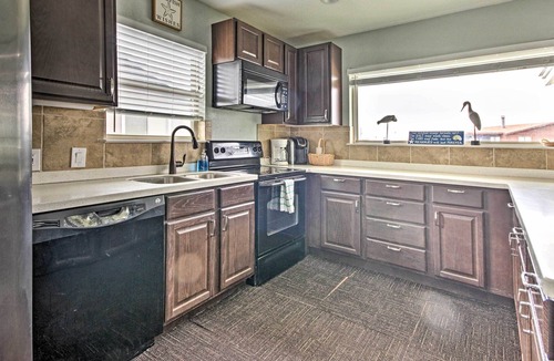 Freeport House | Waterfront Haven w/ Grill - 9 Mi to Surfside Beach