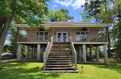 Dry Creek House | Welcome to Maison de Couillon! Beautiful lake house on serene Bundick Lake!