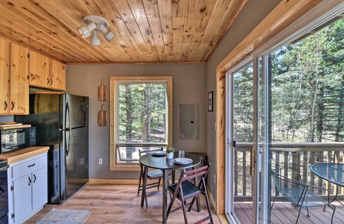 Indian Mountain Cabin | Woodsy Cabin Hideaway w/Deck: Hike, Fish, Escape