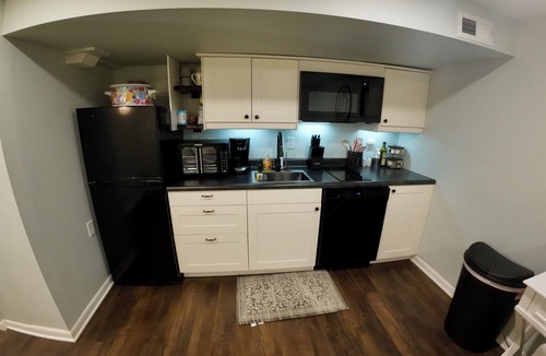 Eudora Apartment | World Cup Basecamp between Lawrence and KC, 1-bedroom lower level apartment.