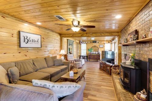 3 Acres w/Pond & Trails! Serene Mount Ida Retreat
