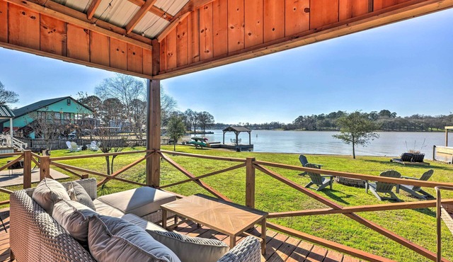 3 Cabins on Lake Conroe: Fish, Swim & Explore!